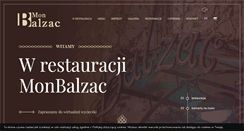 Desktop Screenshot of monbalzac.pl