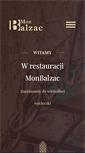 Mobile Screenshot of monbalzac.pl